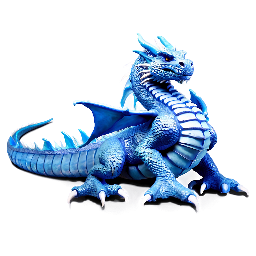 Blue Ice Dragon Png 37 PNG Image