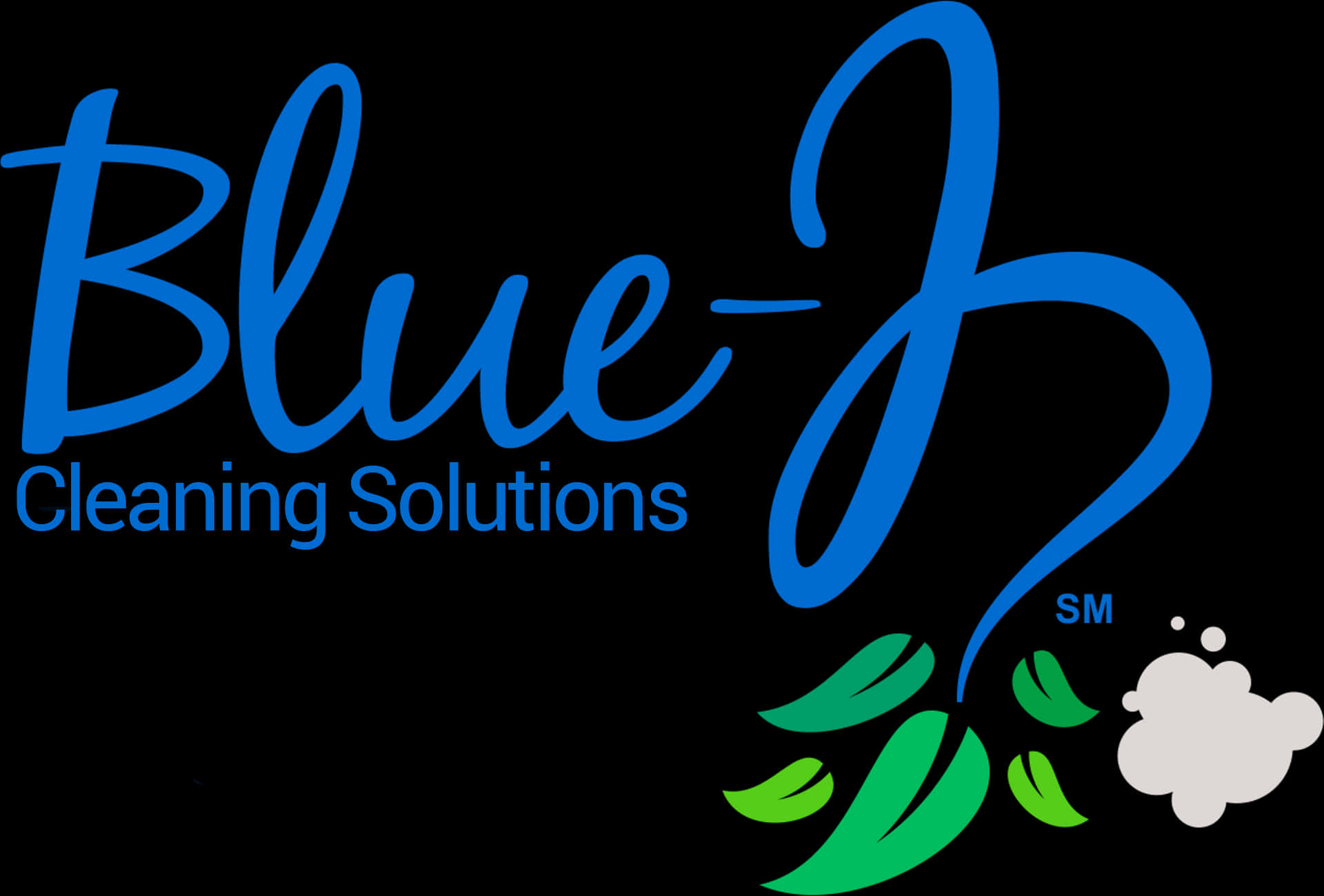 Blue J Cleaning Solutions Logo PNG Image