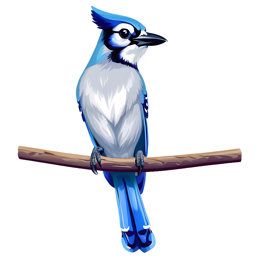 Blue Jay Vector Art Png 90 PNG Image