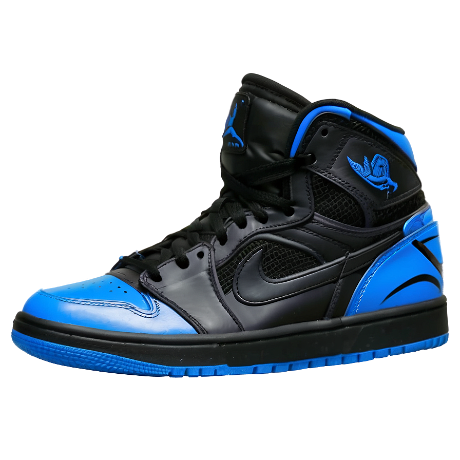 Blue Jordan Basketball Shoes Png Pqi57 PNG Image