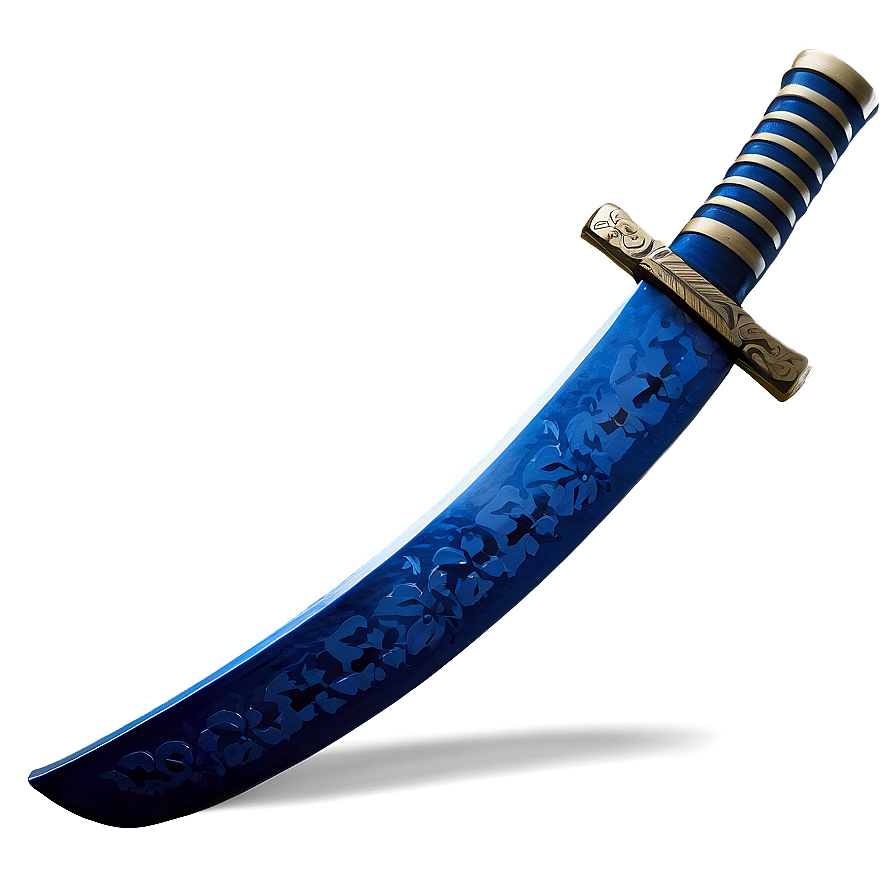 Blue Katana Png Yec PNG Image