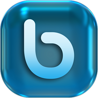 Blue Letterb Icon PNG Image