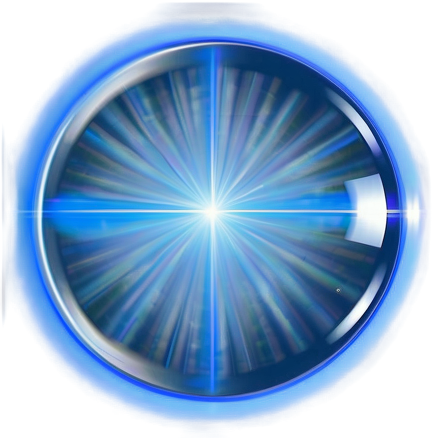 Blue Light Lens Flare Png Idc10 PNG Image