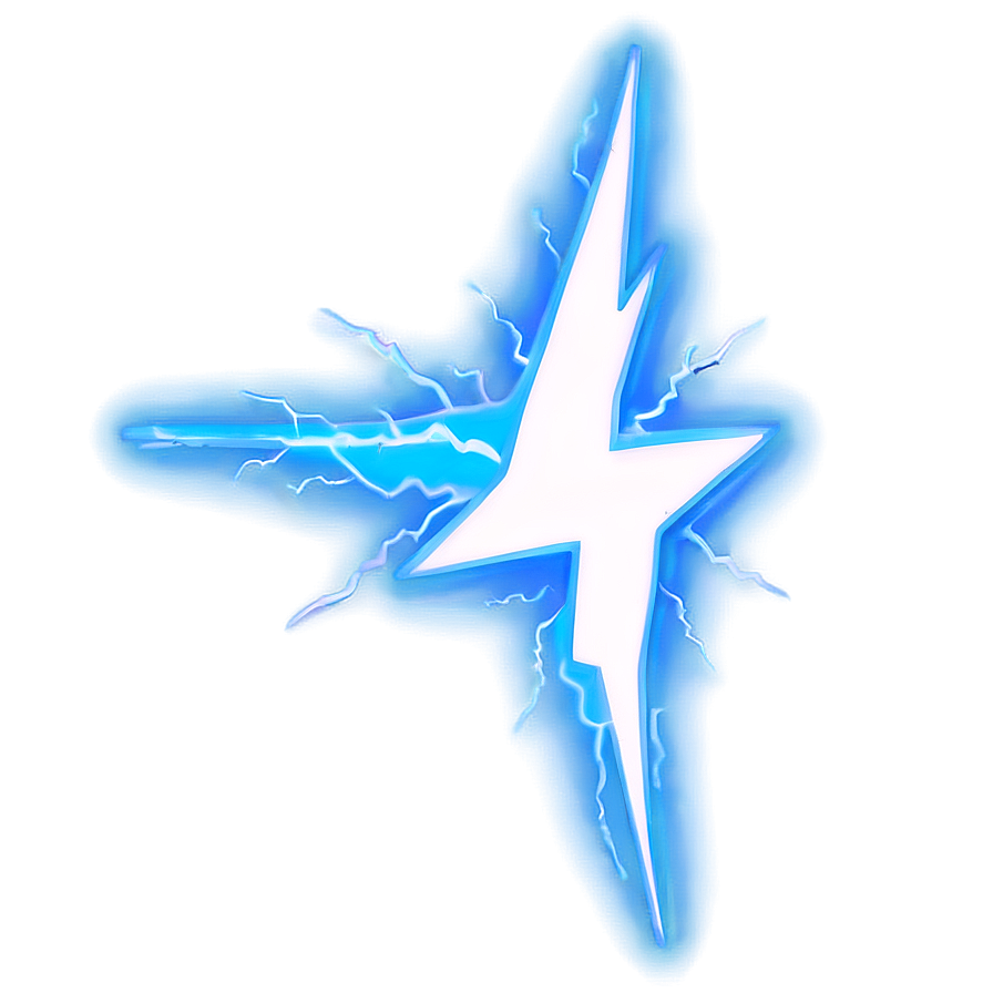 Blue Lightning Bolt Png 05042024 PNG Image