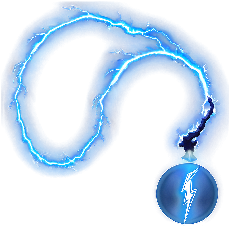 Blue Lightning Fury Png 3 PNG Image