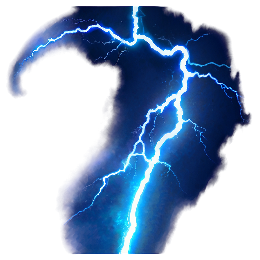 Blue Lightning Surge Png Jpo PNG Image