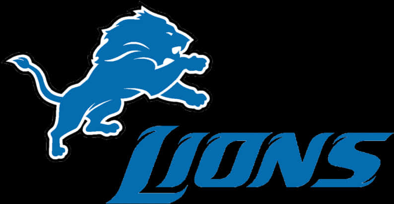 Blue Lion Sports Logo PNG Image