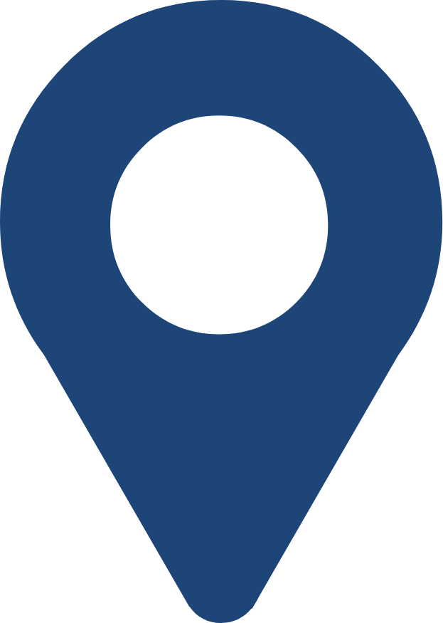 Blue Location Pin Icon PNG Image