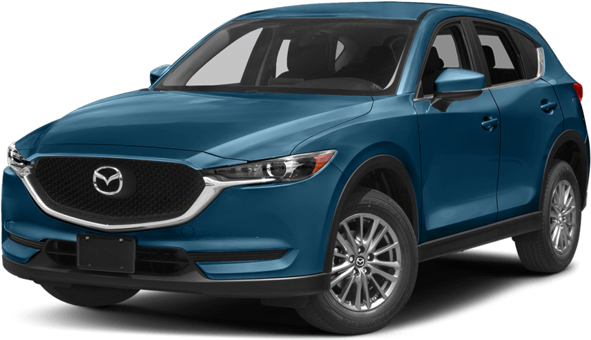 Blue Mazda Crossover S U V2023 PNG Image