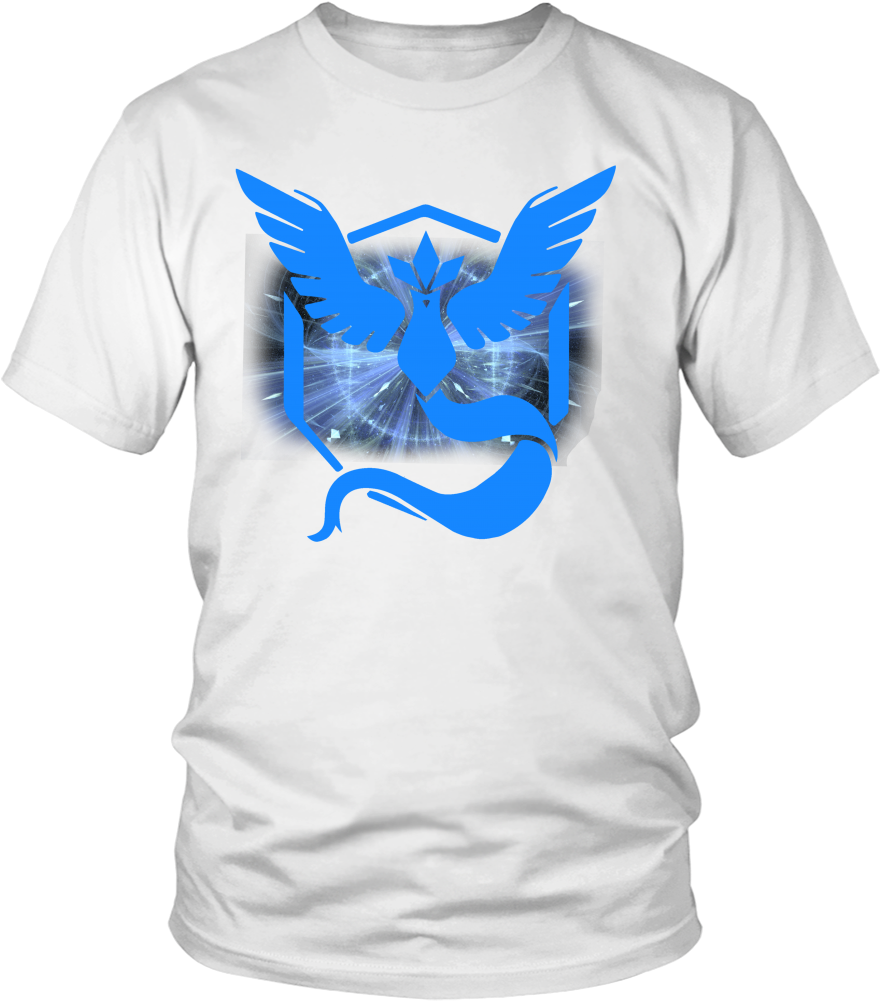 Blue Phoenix Graphic T Shirt Design PNG Image