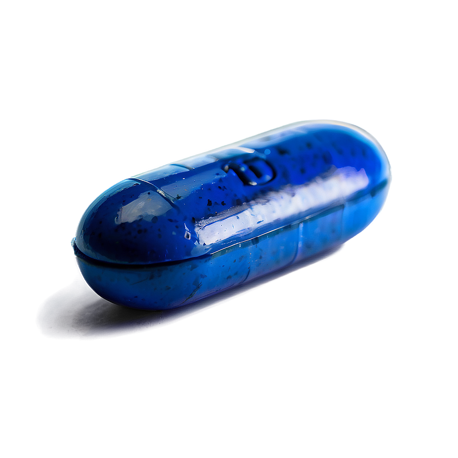 Blue Pill Watercolor Png Ddm19 PNG Image