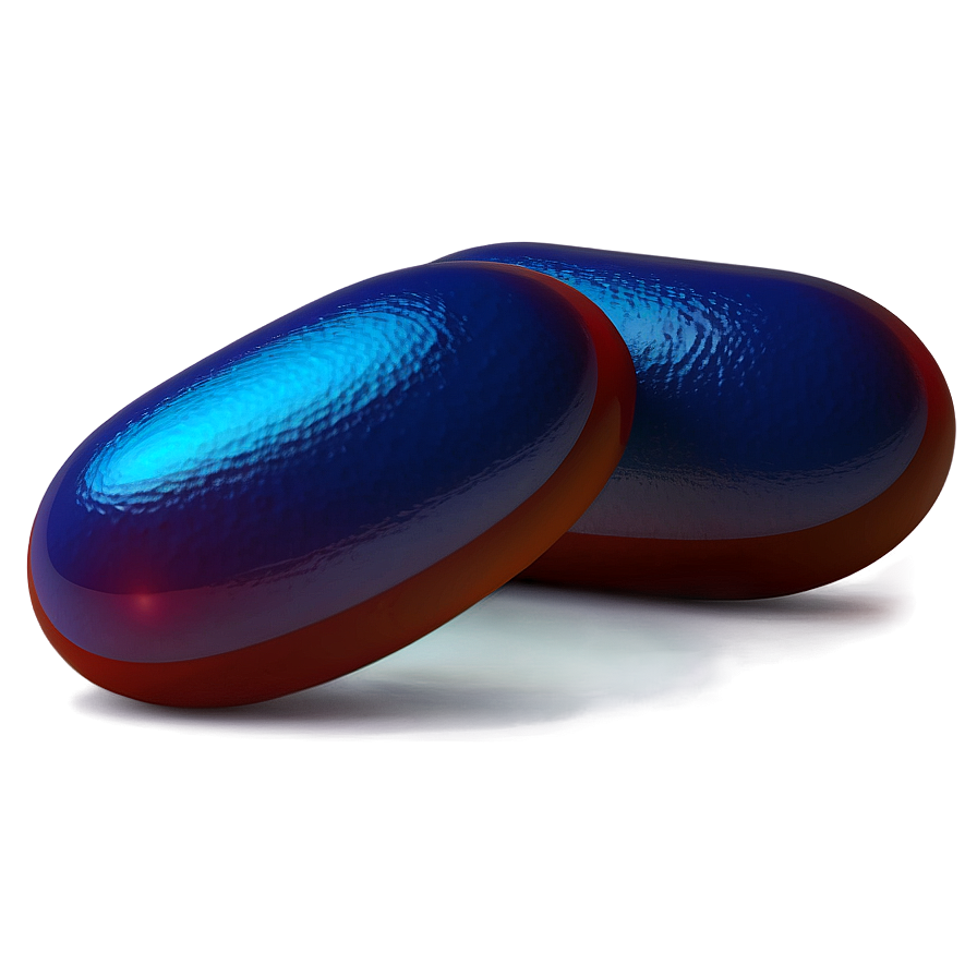 Blue Pill With Shadow Png 33 PNG Image