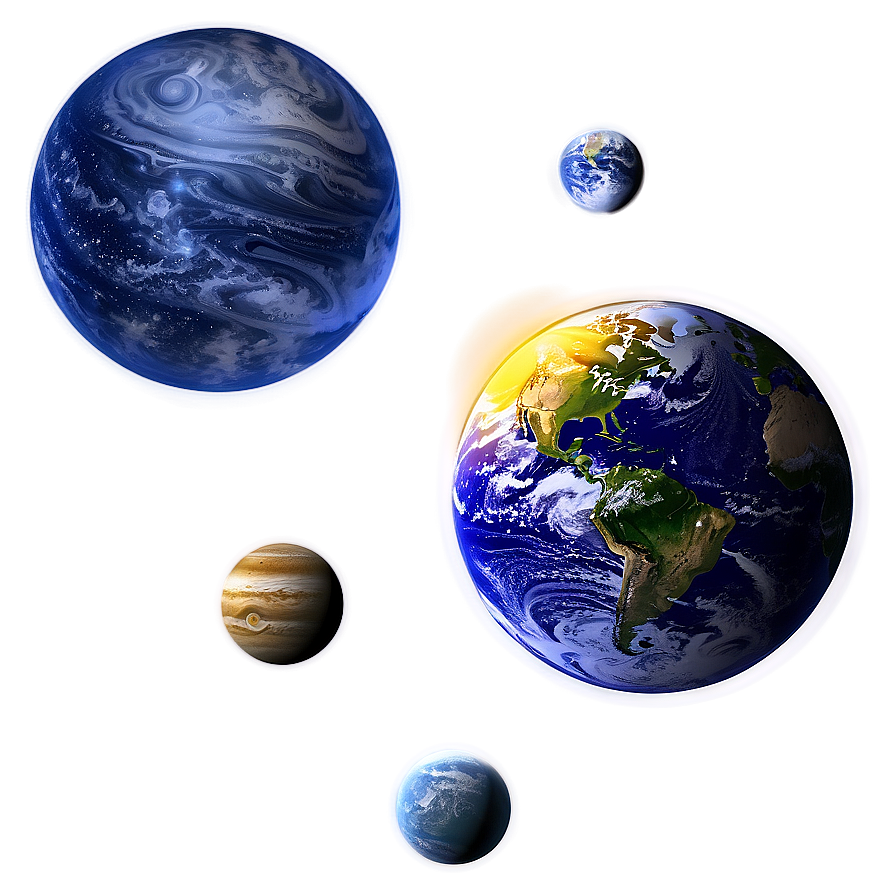 Blue Planet Solar System Png Jap53 PNG Image