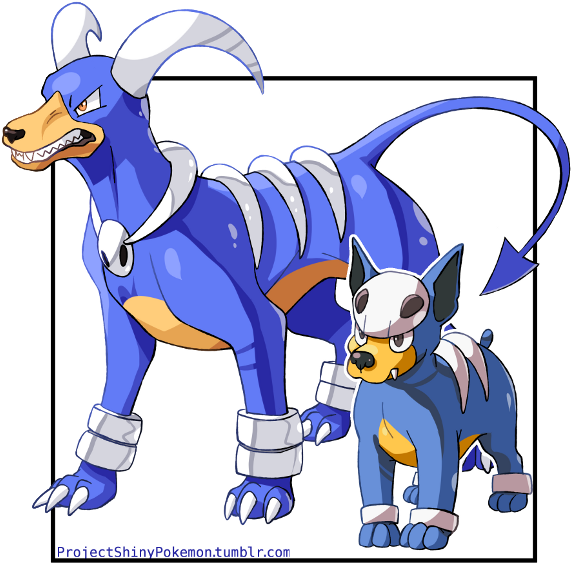 Blue Pokemon Evolution Comparison PNG Image