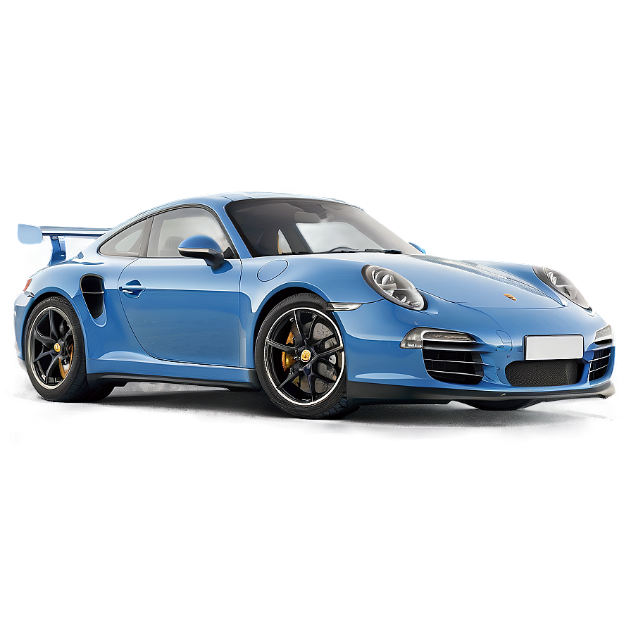 Blue Porsche Png 05062024 PNG Image