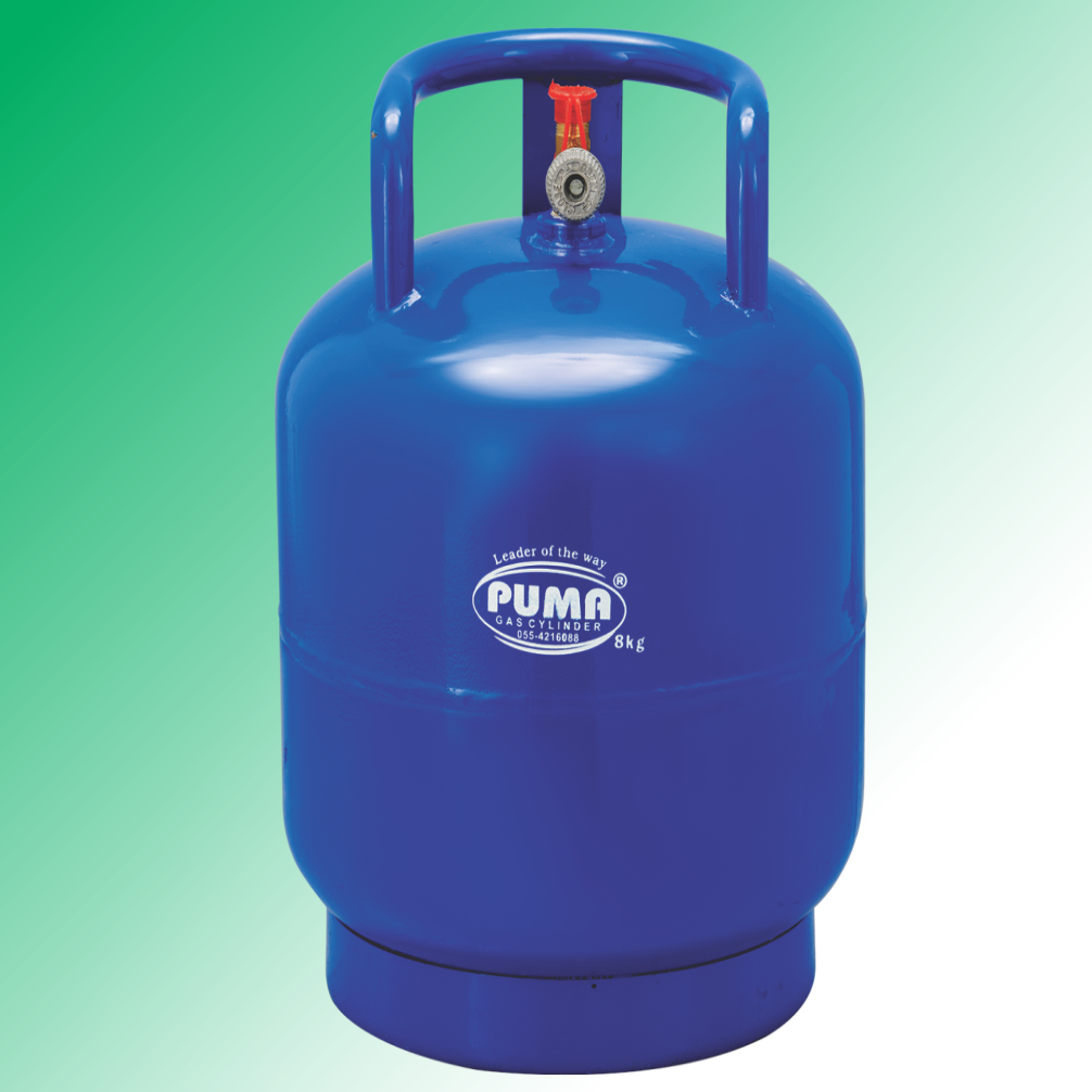 Blue Propane Gas Cylinder8kg PNG Image