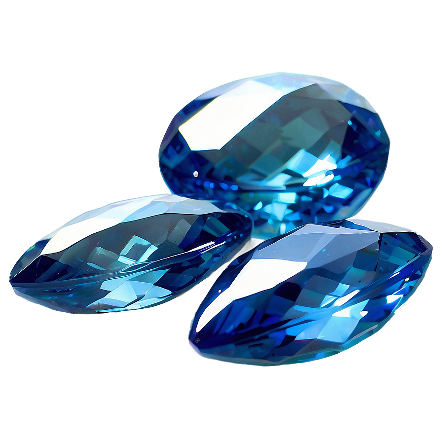 Blue Quartz Gemstone Png 06132024 PNG Image