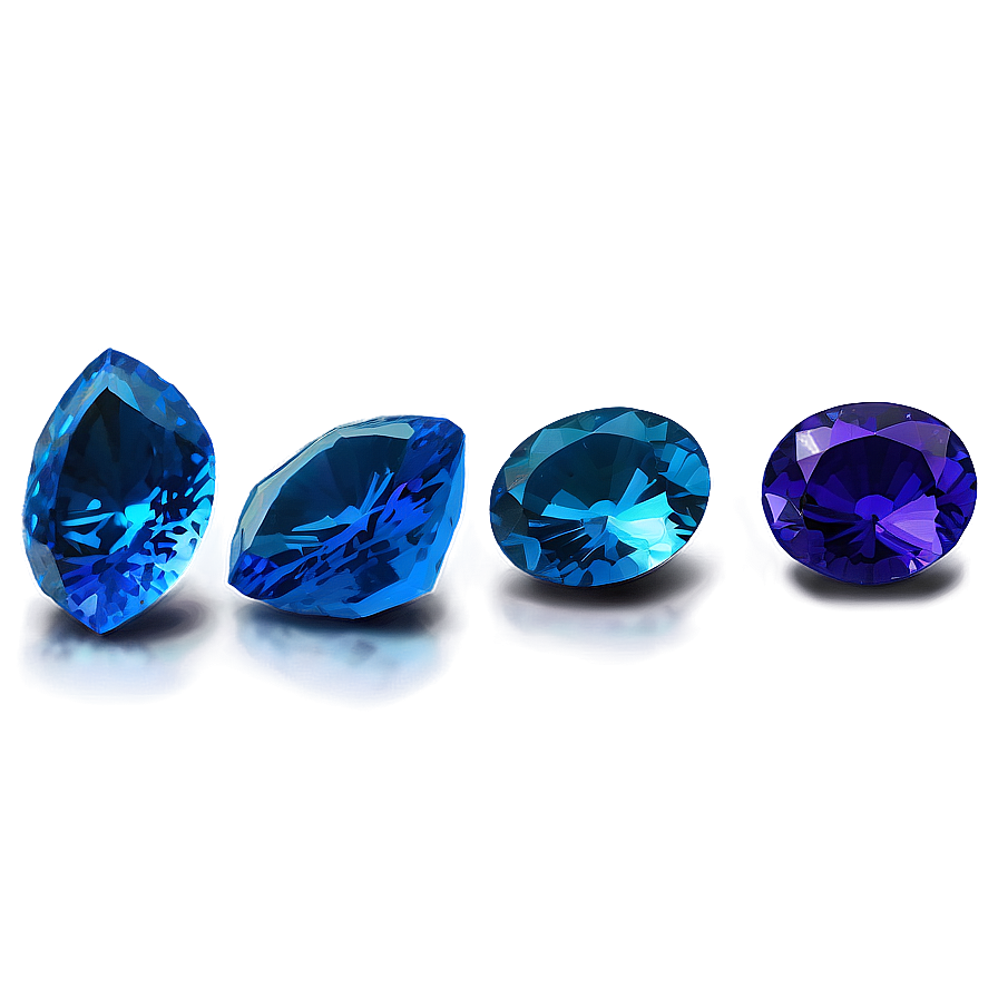 Blue Quartz Gemstone Png Sgr87 PNG Image