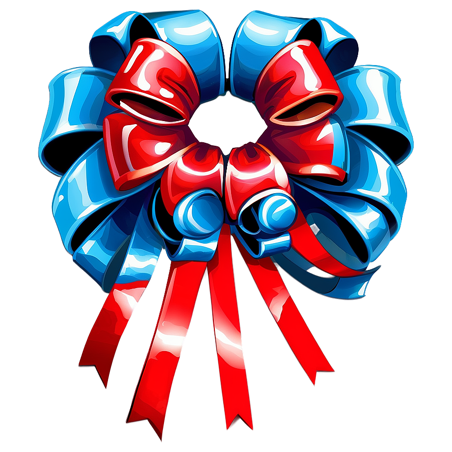 Blue Ribbon Bow Png Xmo70 PNG Image