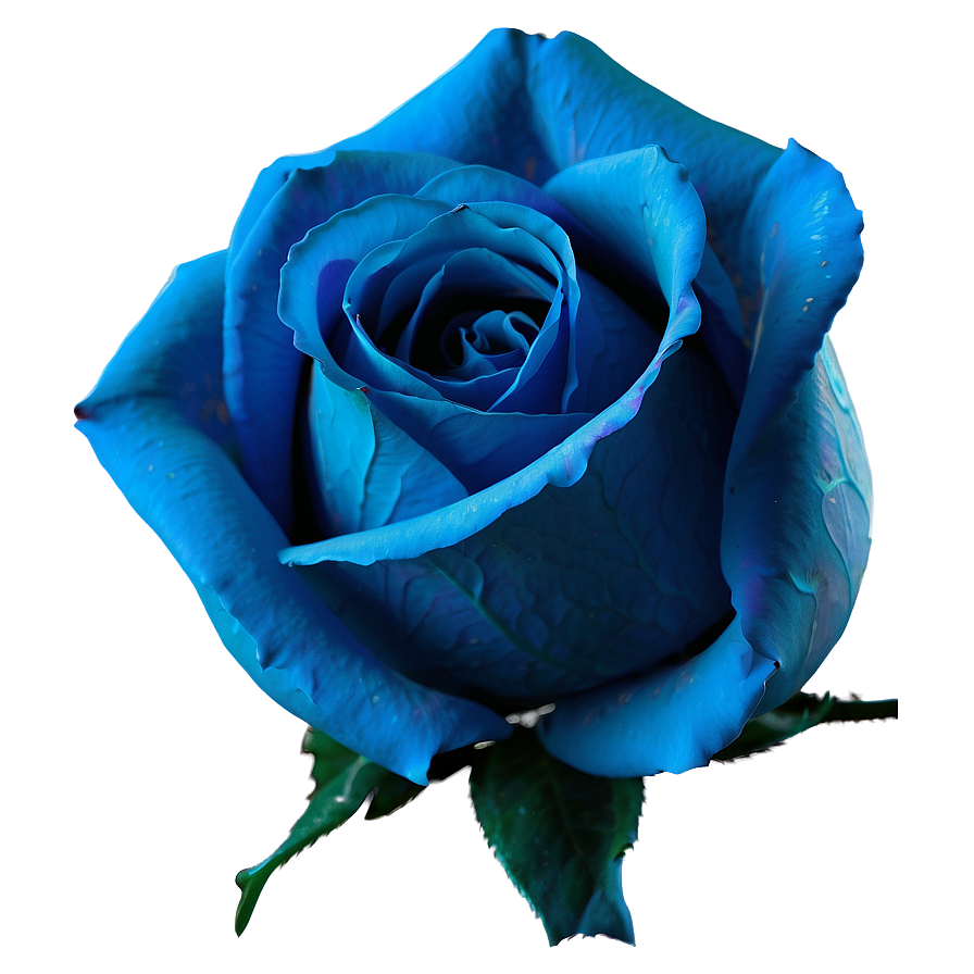 Blue Rose Bloom Png Isb PNG Image