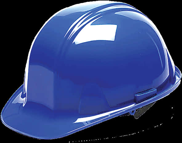 Blue Safety Helmet Construction Protection PNG Image