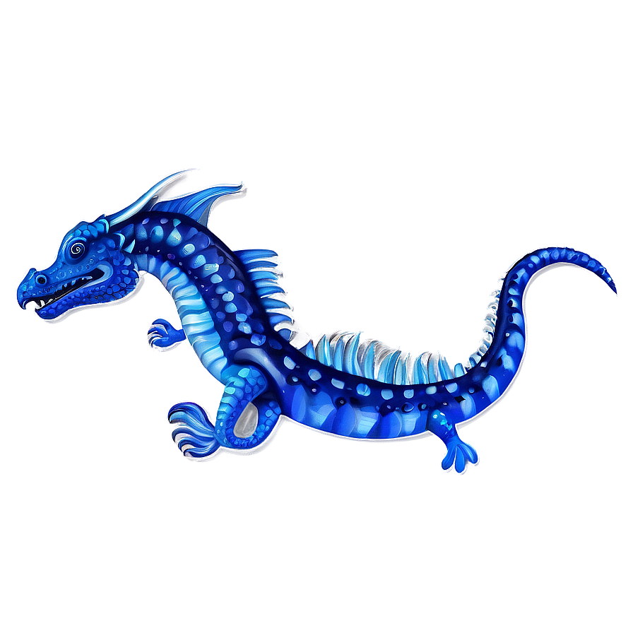 Blue Sea Dragon Png 45 PNG Image