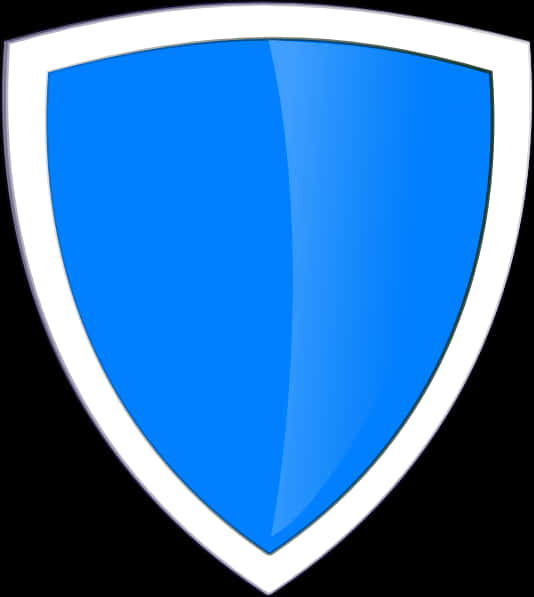 Blue Shield Icon PNG Image