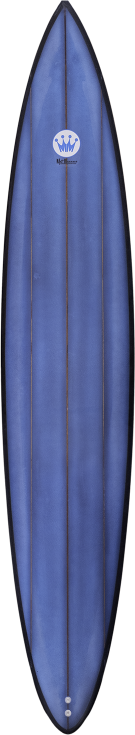 Blue Shortboard Surfboard PNG Image