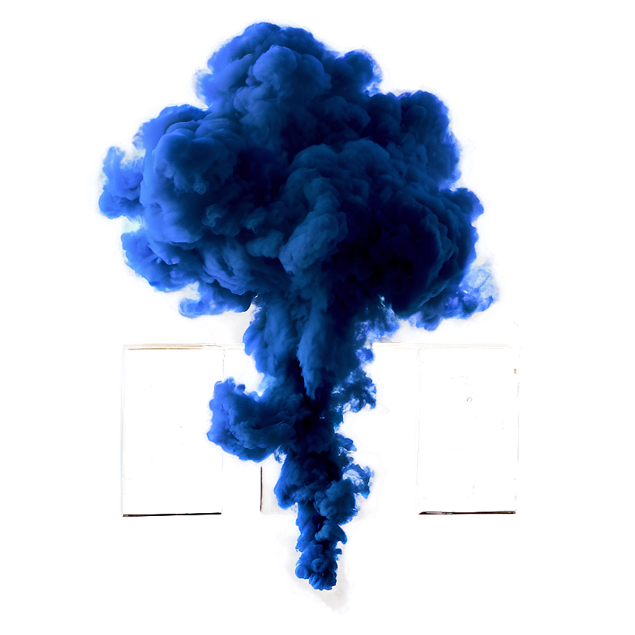 Blue Smoke Effect Png Tvm PNG Image