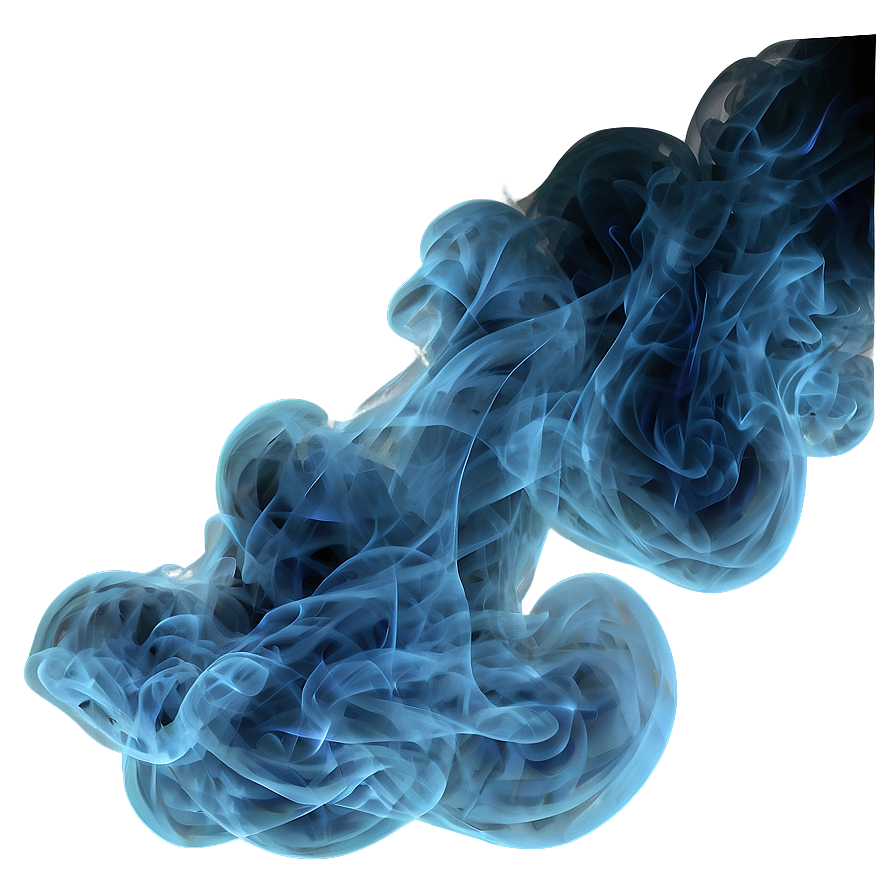 Blue Smoke Flow Png 55 PNG Image