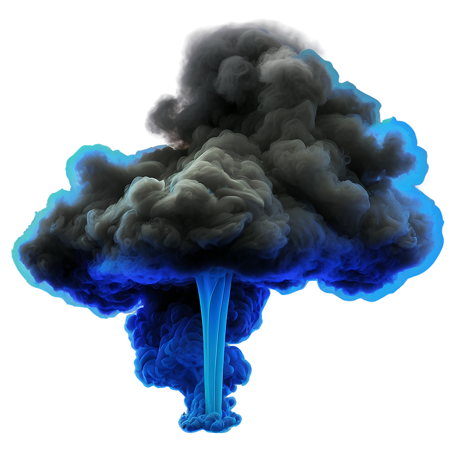 Blue Smoke Illusion Png Smk PNG Image