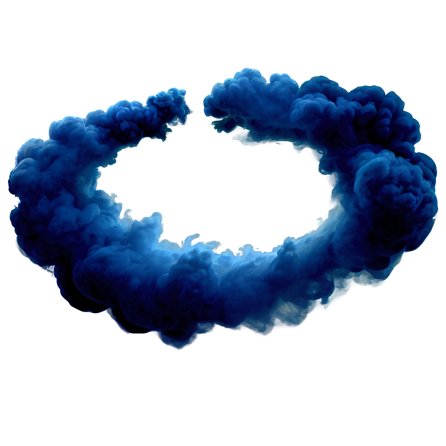 Blue Smoke Plume Png Wkh34 PNG Image