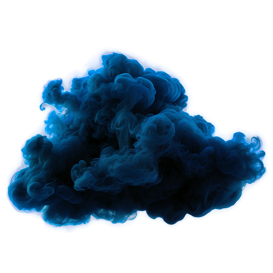 Blue Smoke Stream Png Ecf PNG Image