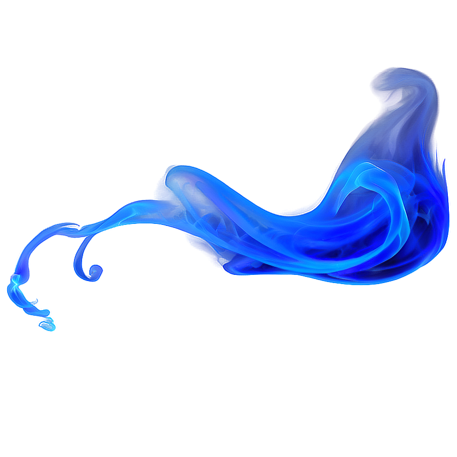 Blue Smoke Swirl Png Jbd95 PNG Image