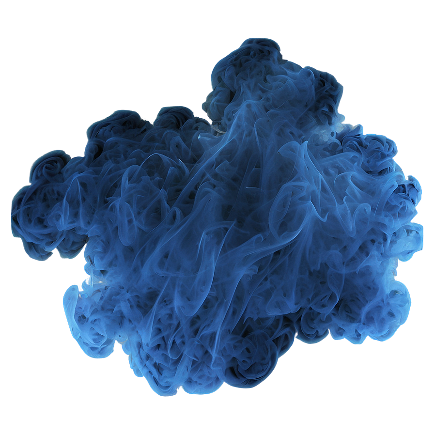 Blue Smoke Veil Png 57 PNG Image