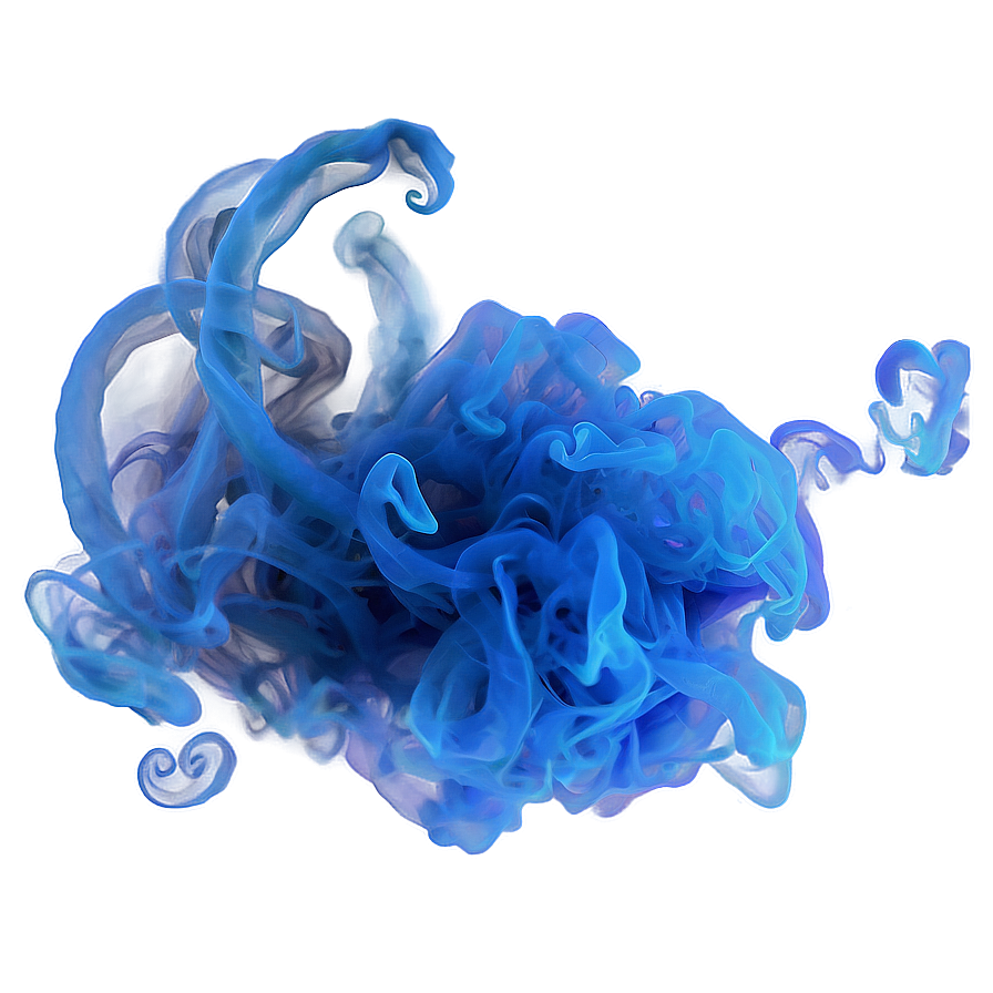 Blue Smoke Whisp Png Lox PNG Image