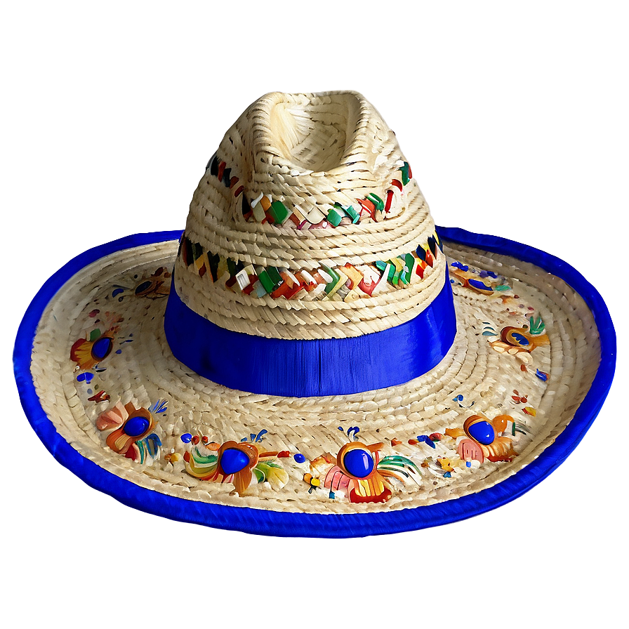 Blue Sombrero Hat Png 06272024 PNG Image