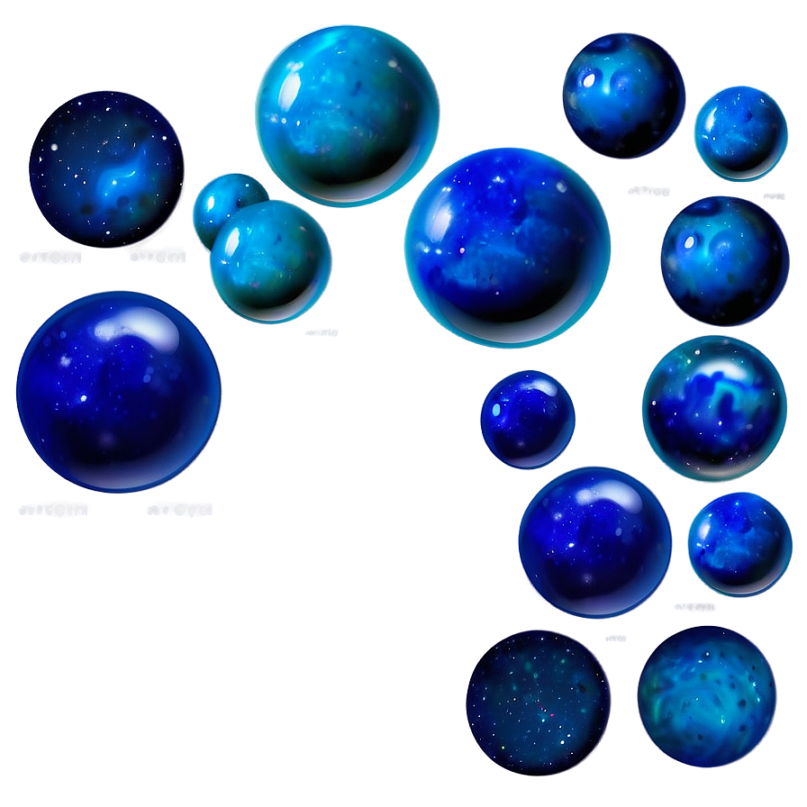 Blue Space Ball Png 06132024 PNG Image