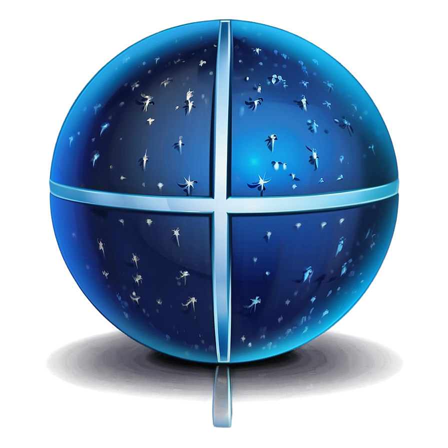 Blue Sphere Icon Png Cbq11 PNG Image