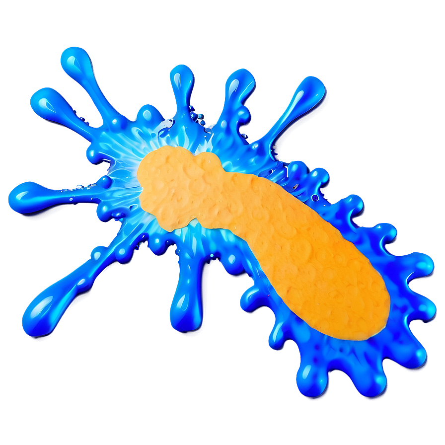 Blue Splat Png 06122024 PNG Image