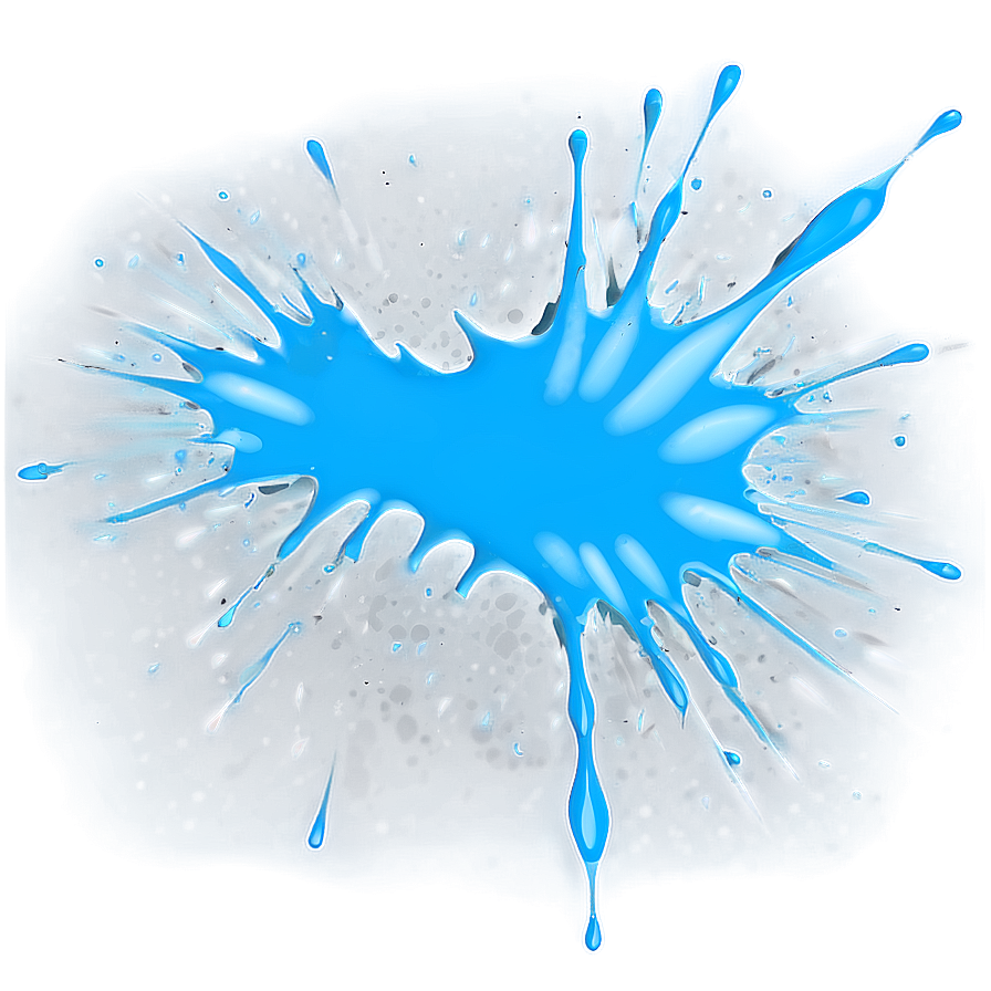 Blue Splat Png Rve PNG Image