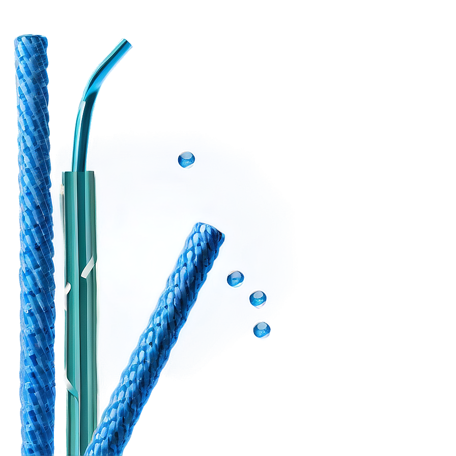 Blue Straw Png Dtk PNG Image