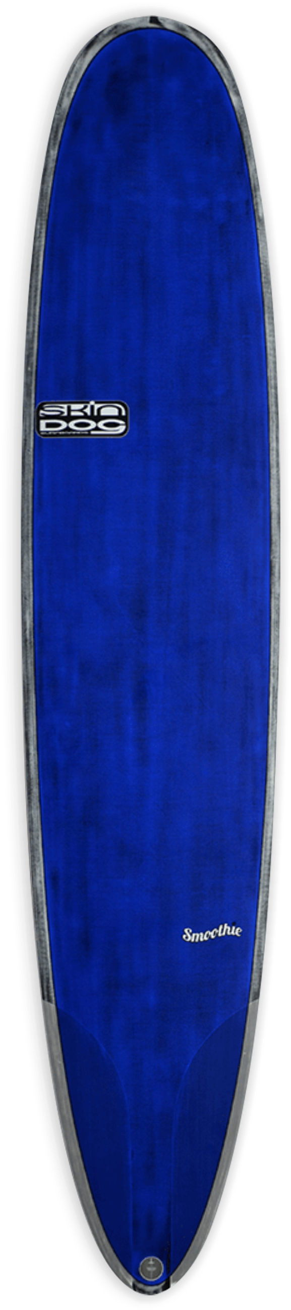 Blue Surfboard Standing Vertical PNG Image