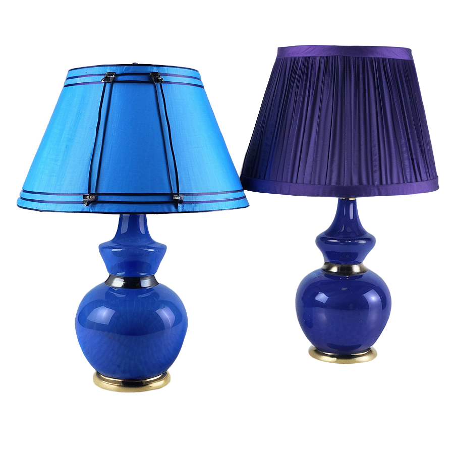 Blue Table Lamp Png 77 PNG Image