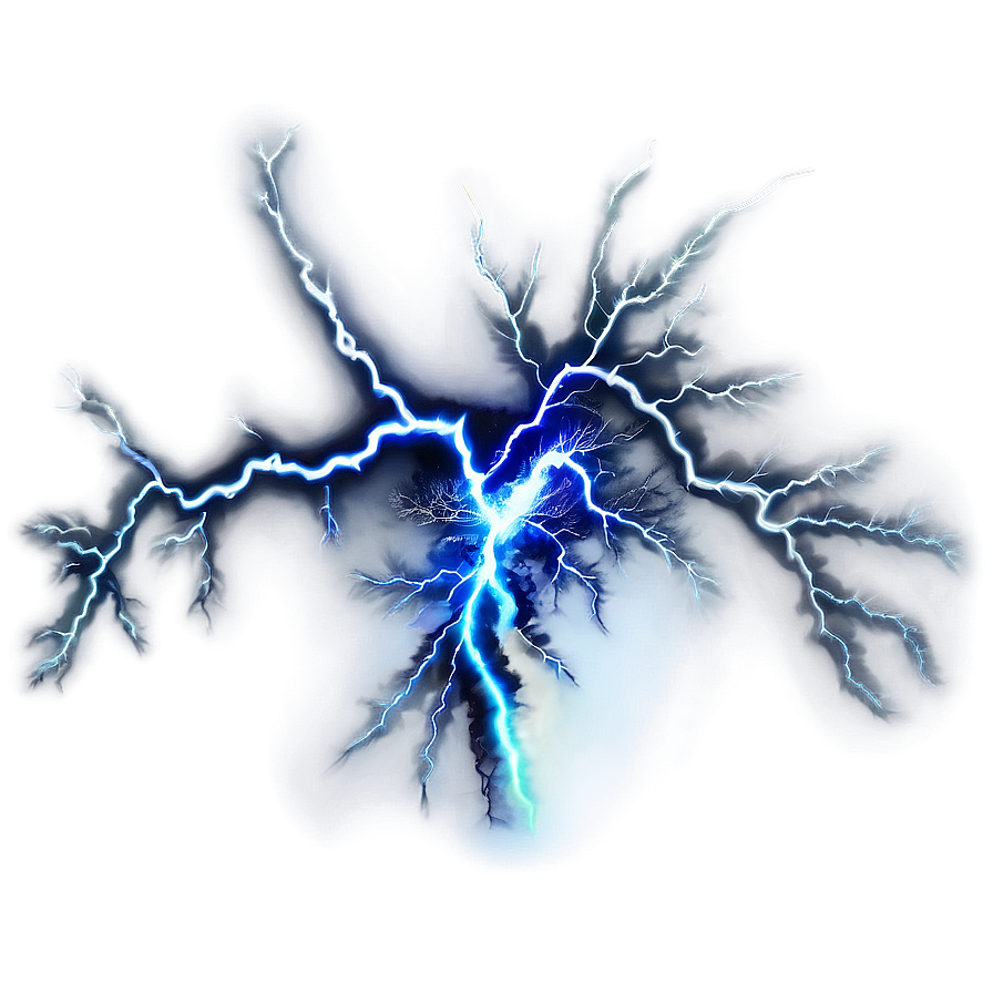 Blue Thunderbolt Lightning Png 06202024 PNG Image