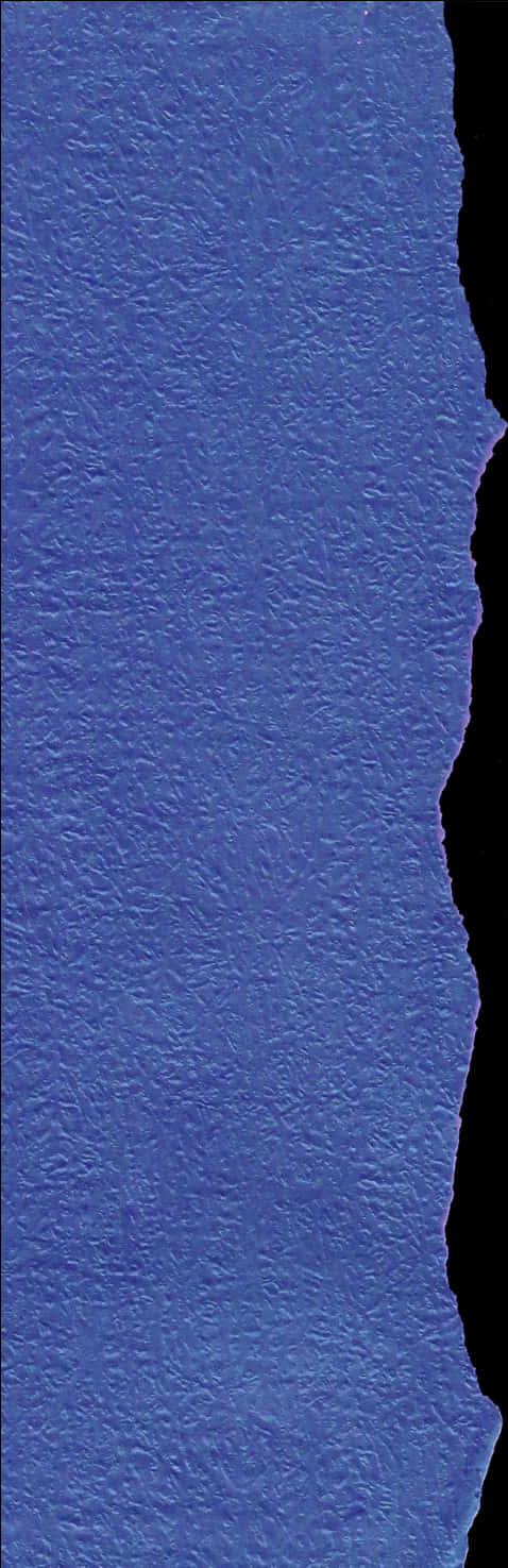 Blue Torn Paper Edge PNG Image