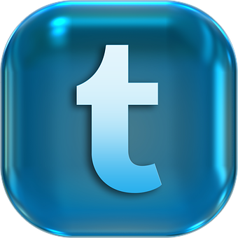 Blue Tumblr Icon PNG Image