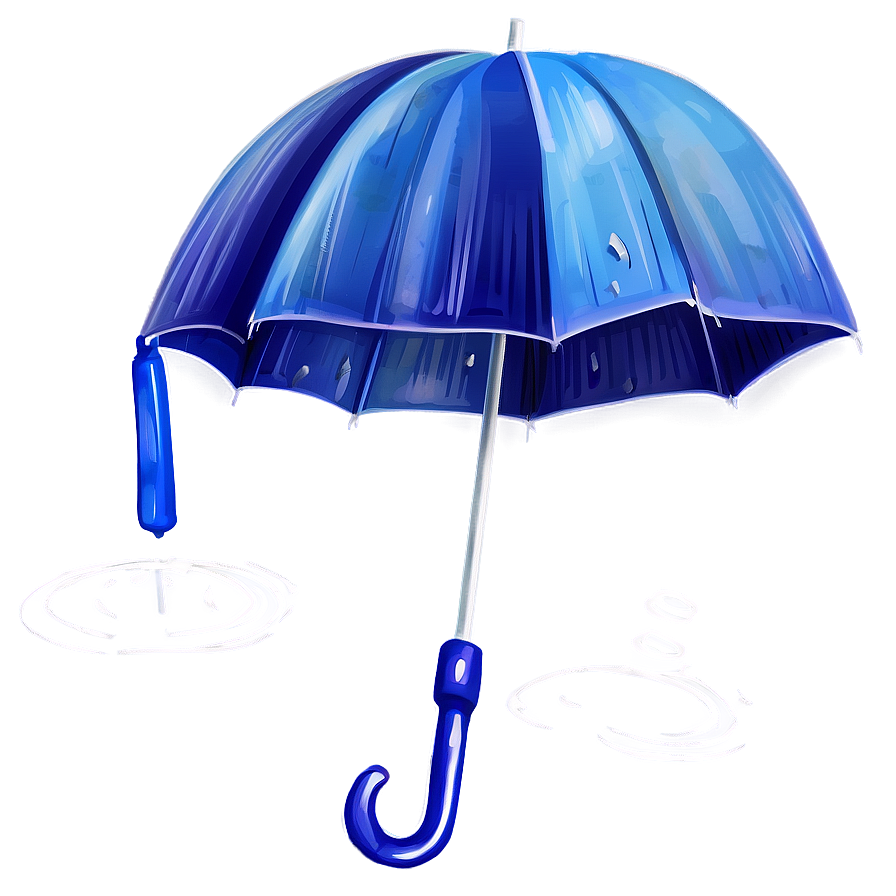 Blue Umbrella Png Kwg PNG Image