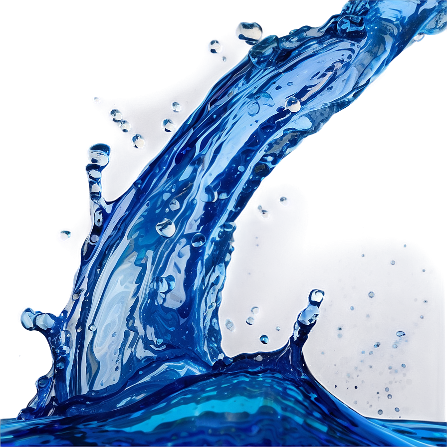 Blue Water Splash Png 05042024 PNG Image