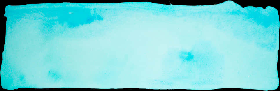 Blue Watercolor Banner Texture PNG Image